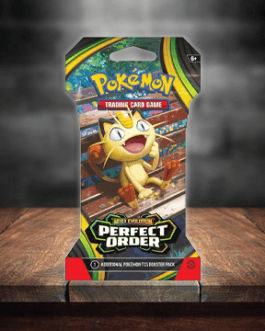 Perfect Order Sleeved Booster Pack – ME03: Perfect Order (POR)