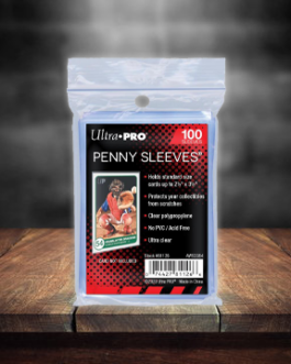 100ct PENNY SLEEVES® 2.5″ x 3.5″ Soft Trading Card Protectors