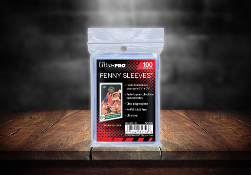 100ct PENNY SLEEVES® 2.5" x 3.5" Soft Trading Card Protectors