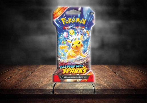 Surging Sparks Sleeved Booster Pack - SV08: Surging Sparks (SSP)