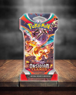 Obsidian Flames Sleeved Booster Pack – SV03: Obsidian Flames (OBF)